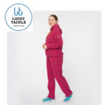 Moteriskas flisinis kostiumas Alaskan Foxy fuchsia