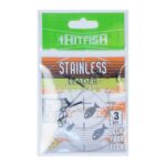 Pavadeliai hitfish stainless leader 1x7 1