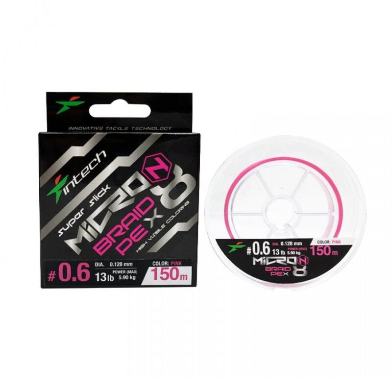 Pintas valas intech micron braid pe x8