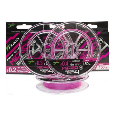 Pintas valas Intech MicroN PE x4 150m #0.3 (0.09mm/8lb/3.63kg)