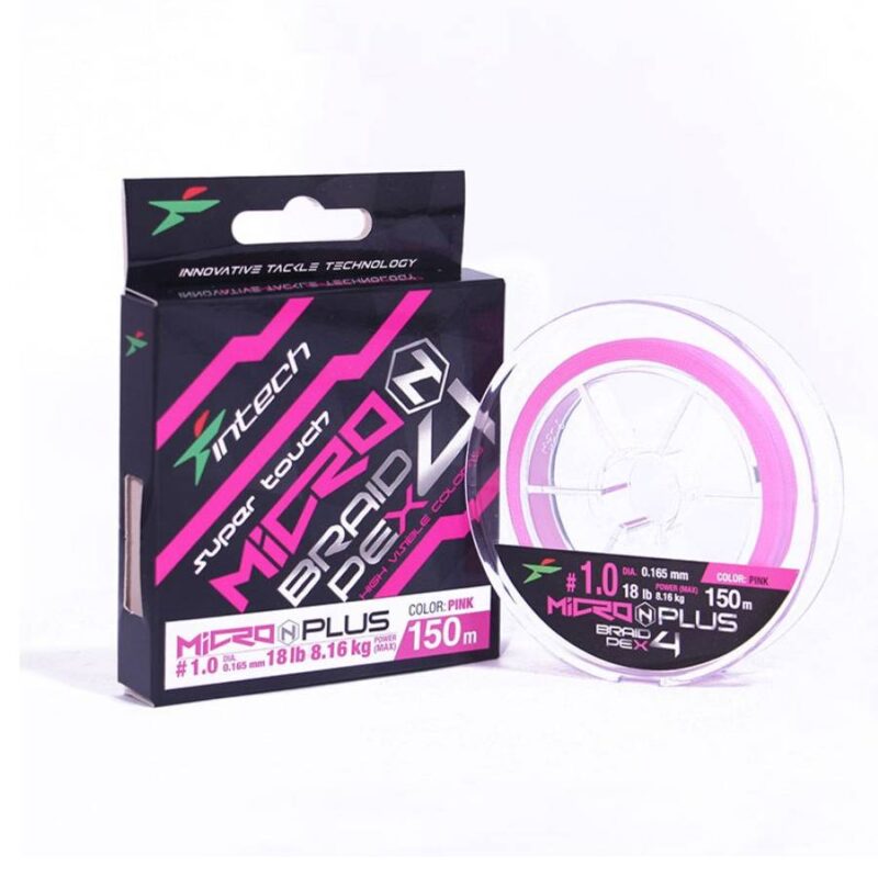 Pintas valas line intech micron plus braid pe x4