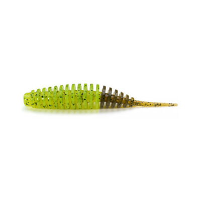 Silikoniniai masalai FishUp Tanta 2" (9 vnt.), #243 - Chartreuse/Green Pumpkin