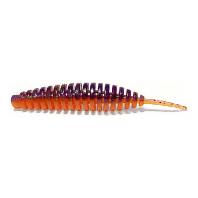 Silikoniniai masalai FishUp Tanta 2.5" (8 vnt.), #207 - Dark Violet/Orange