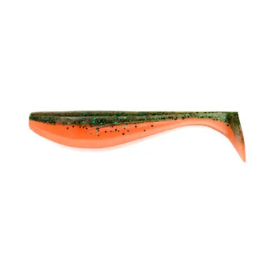 Silikoniniai masalai Fishup Wizzle Shad 2" (10 vnt.), #205 - Watermelon/Orange