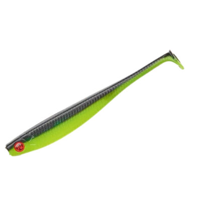 Silikoniniai masalai Narval Skinny 12cm #045-Black Lime 4 vnt.pak.