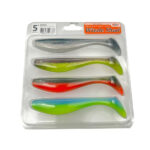 Silikoniniai masalai Wizzle Shad 5 4 vnt. MIX01