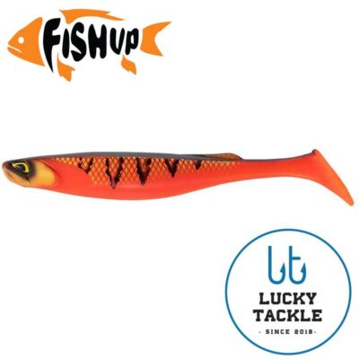 Silikoninis masalas FishUp RAM Shad 8" (1 vnt.), #353 - Red Tiger
