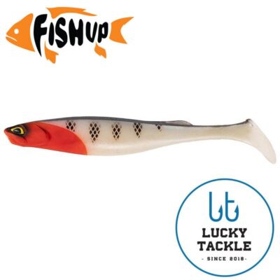 Silikoninis masalas FishUp RAM Shad 8" (1 vnt.), #357 - Red Head