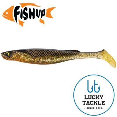 Silikoninis masalas FishUp RAM Shad 8" (1 vnt.), #358 - Golden Shiner