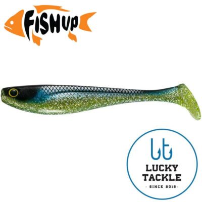Silikoninis masalas FishUp Wizzle Shad 8" (1 vnt.) #352 - Blue Shiner Chart