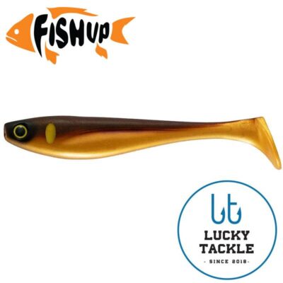 Silikoninis masalas FishUp Wizzle Shad 8" (1 vnt.) #354 - Gold Ayu