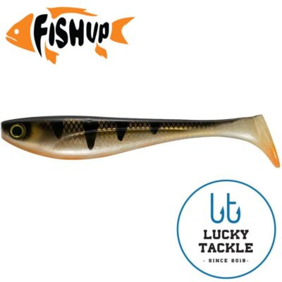 Silikoninis masalas FishUp Wizzle Shad 8" (1 vnt.) #355 - Golden Pearch