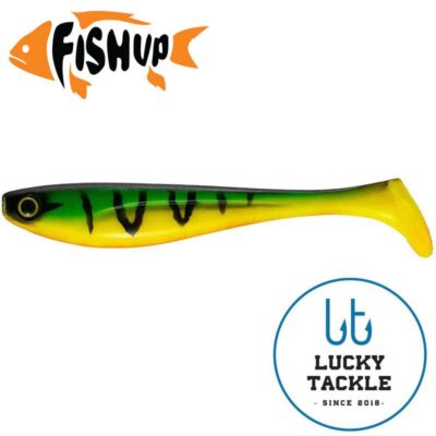 Silikoninis masalas FishUp Wizzle Shad 8" (1 vnt.) #356 - Fire Tiger