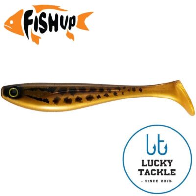 Silikoninis masalas FishUp Wizzle Shad 8" (1 vnt.) #360 - Snakehead