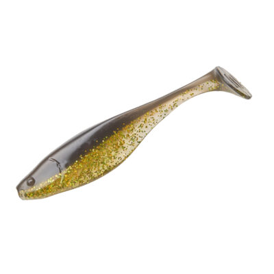 Silikoninis masalas Narval Commander Shad 18cm 3 vnt. #047-Black Gold