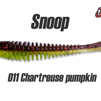 Silikoninis masalas Jig It Snoop 3.3 col. 011 Chartreuse pumpkin