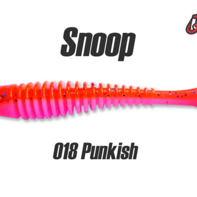 Silikoninis masalas Jig It Snoop 3.3 col. 018 Punkish (Garlic)