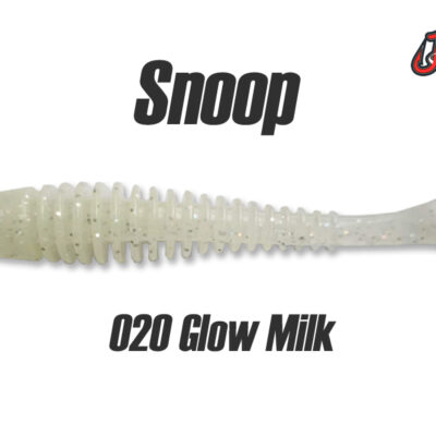 Silikoninis masalas Jig It Snoop 3.3 col. 020 Glow Milk (garlic)
