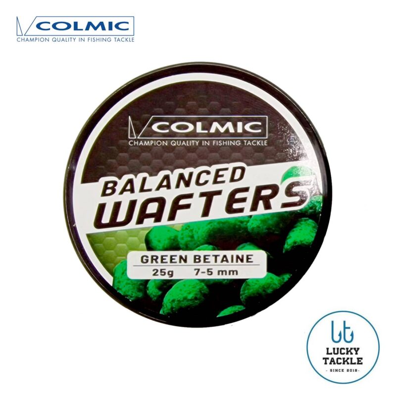 Vafteriai colmic wafters betaine 7x5mm green 25g