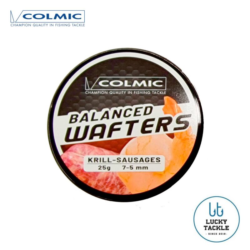 Vafteriai colmic wafters krill sausages 7x5mm red 2
