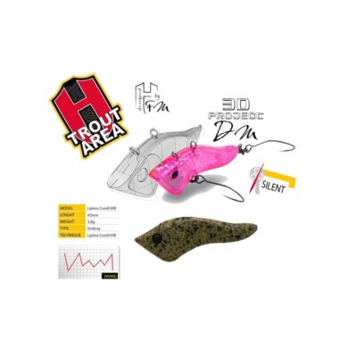 Vobleris HERAKLES HYBRID 42mm 3.8g (Ginseng Pellet)