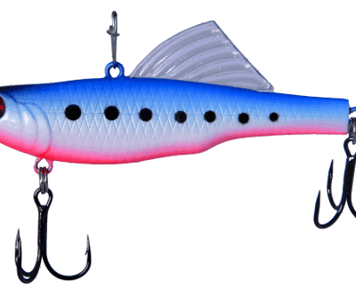 Vobleris vert. ECOPRO VIB Sandra-M 65mm 13g  085 Milk Blue Shad