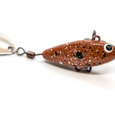 Bait tail spinner "Hurricane" 32g Brown