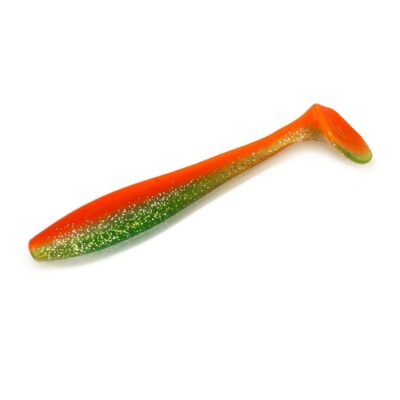Silikoninis masalas Narval Choppy Tail 12cm #023-Carrot