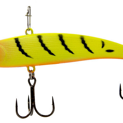 Vobleris vert. ECOPRO VIB  Nemo Slim 60mm 12g  075 Yellow Chalk