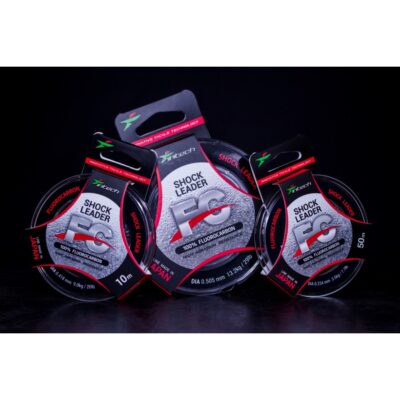 Fluorokarboninis Intech FC Shock Pavadėlis 50m 0.200mm (2.6kg / 5.7lb)