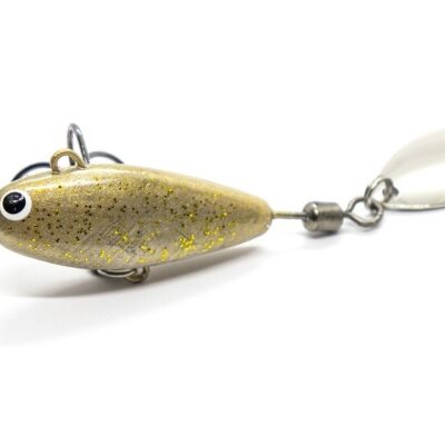 Bait tail spinner "Hurricane" 32g Gold glitter