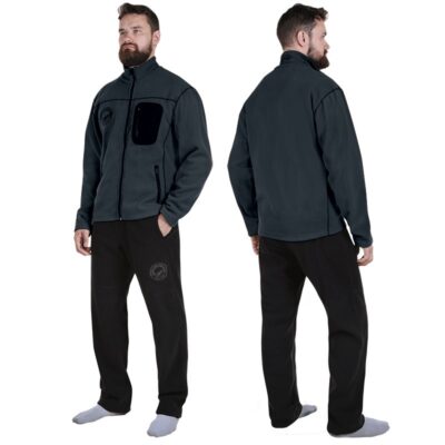 Flisinis kostiumas RoyalFish (gray) XXXL