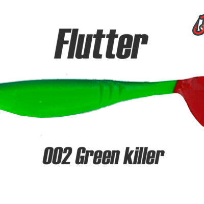 Silikoninis masalas Jig It Flutter 3.2 col. 002 Green killer