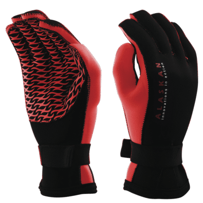 Pirštinės Neopreninės M (ADGBRM) black/red