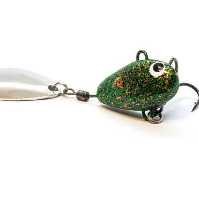 Bait tail spinner "Hurricane" 28g Pearl green