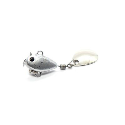 Bait tail spinner "Hurricane" 14g Silver glitter
