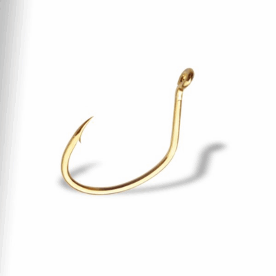 Kabliukai Gurza GURE CARP RING Gold # 8 - 10 vnt.