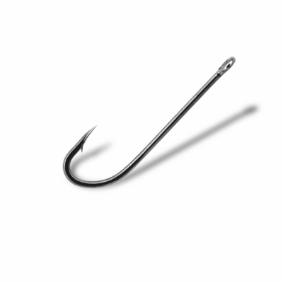 Kabliukai Gurza PLAIN SHANK Ring BN #4 - 7 vnt.