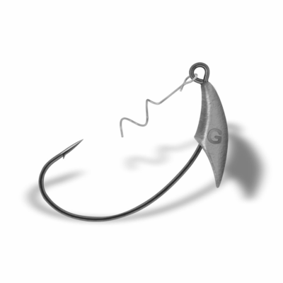 Ofsetiniai kabliukai su svareliu Gurza YOKE Swim Bait W # 3/0