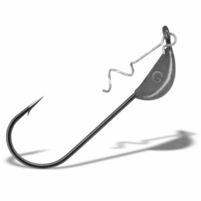 Ofsetiniai kabliukai Gurza Worm Swim Bait Hook (W) #2/0