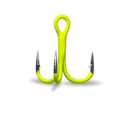 Trišakiai kabliukai Gurza ST -36 UV CHARTREUSE # 1