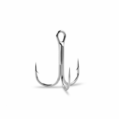 Round treble hook #10 BN round bend