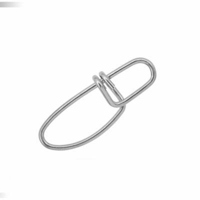 Karabinas Gurza Jerkbait Snap BN #0 - 10 vnt.