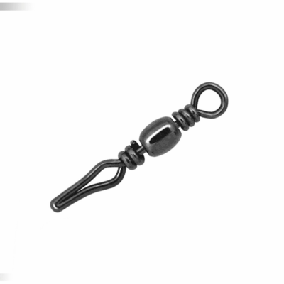 Suktukas su jungtimi Gurza Barell swivel / Line clip # 10 - 10 vnt.