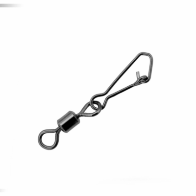 Suktukas su karabinu Gurza Rolling swivel/Hooked Snap BN #4 - 7 vnt.
