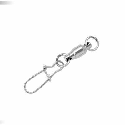 Suktukas su karabinu Gurza Ball Bearing swivel/Nice Snap Ni #2 - 5 vnt.