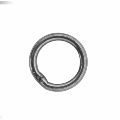 Žiedeliai Gurza Solid Rig Rings BK #2 (dia 5,1 mm, 80 kg test) - 10 vnt.