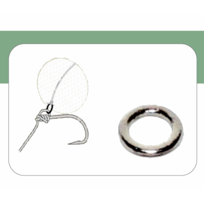 Žiedeliai Gurza ROUND RIG RING #1 (ring 2mm)