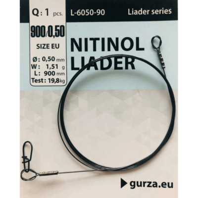 Viela Gurza NITINOL LEADER 900mm / 0,50Ø 1 vnt.