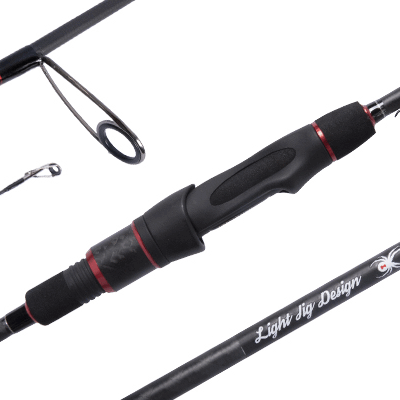 Spiningas Maximus Black Widow Light Jig-X 220cm 6-21g MJSSBW22ML